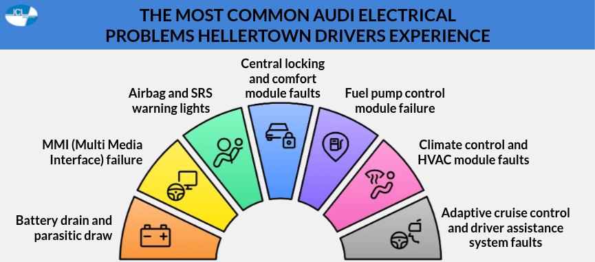 The Most Common Audi Electrical Problems Hellertown Drivers Experience